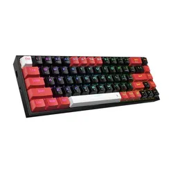 Klawiatura mechaniczna Redragon K631 Pro Castor Red Switch Czarno- czerwony