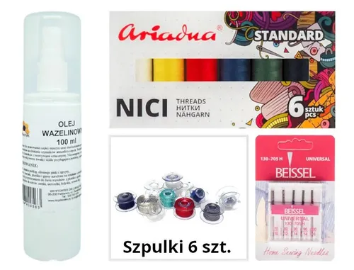 Maszyna do szycia BERNETTE Sew&Go 5 + Zestaw startowy