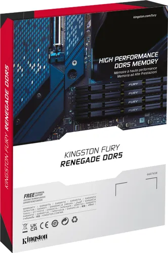 Pamięć Kingston Fury Renegade, DDR5, 32 GB, 6000MHz, CL32 (KF560C32RSK2-32)