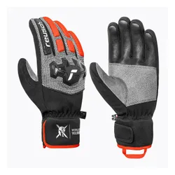 Rękawice narciarskie męskie Reusch Worldcup Warrior R-Tex XT black/silver/fluo red