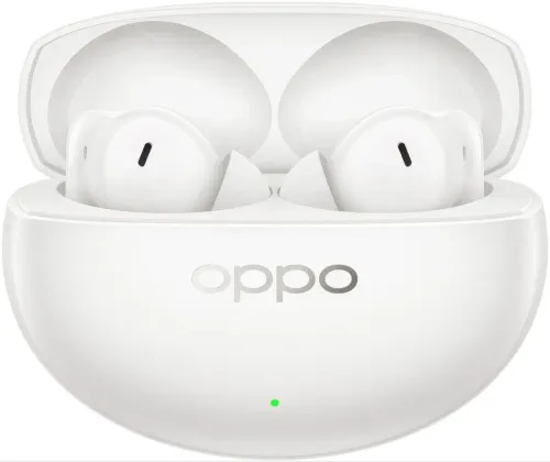Słuchawki bezprzewodowe OPPO Enco Air5 Pro Dokanałowe Bluetooth 6.0 Funkcje AI Biały