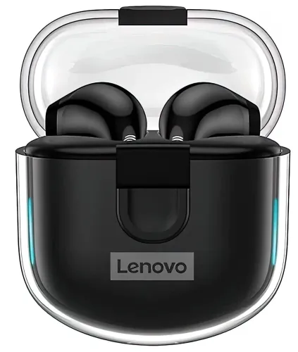 Słuchawki bezprzewodowe Lenovo LP12 Douszne Bluetooth 5.0 Czarny