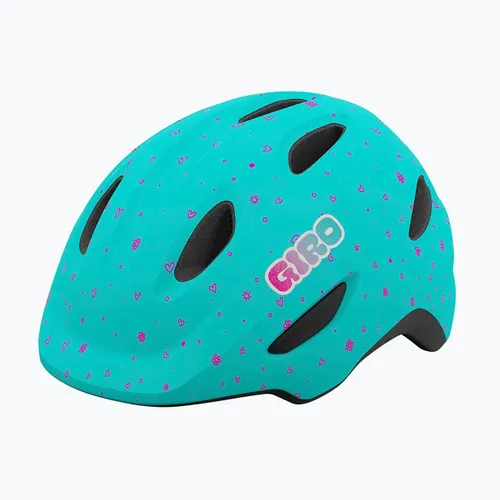 Kask rowerowy dziecięcy Giro Scamp Jr matte screaming teal