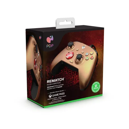 PDP Rematch Nubia Bronze Pad для Xbox проводной