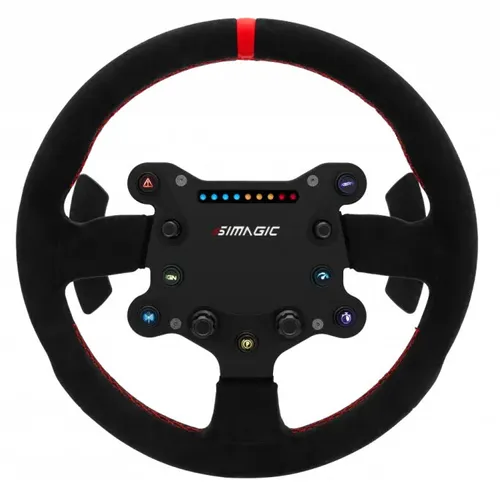 Kierownica Simagic GT Sport Alcantara 30 cm z łopatkami i podświetleniem LED