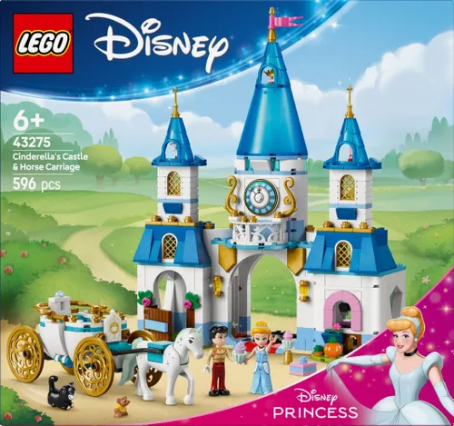 LEGO bricks Disney 43275 Замок Золушки и карета