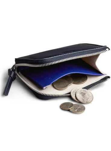 Кошелек Bellroy L-Pocket, кожаный, navy