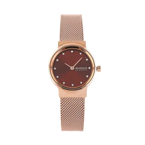 Skagen Freja Lille Two Saat Skw3067 Gül Altın / Bordo