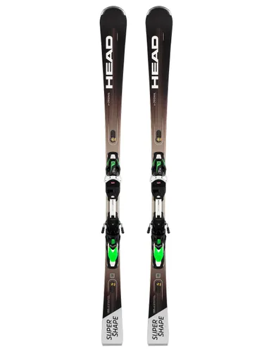 Narty slalomowe HEAD SUPERSHAPE E-ORIGINAL + wiązania HEAD PRD 12 z GRIP WALK 2023 - Długość (cm) - 163