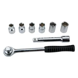 Klucze nasadowe 1/2", zestaw 8szt. Top Tools 38D143