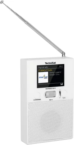 Radioodbiornik TechniSat DigitRadio Flex 2 Radio FM DAB+ Bluetooth Biały