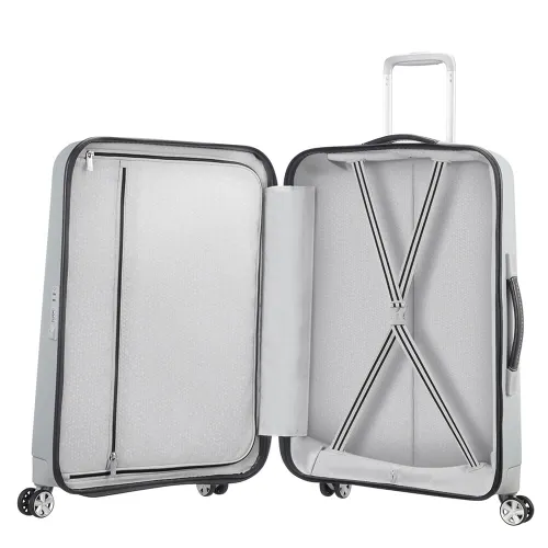 Walizka średnia Samsonite NCS Klassik DLX - silver/black