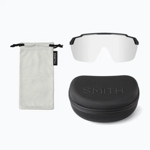 Okulary przeciwsłoneczne Smith Shift XL MAG white/chromapop violet mirror/clear