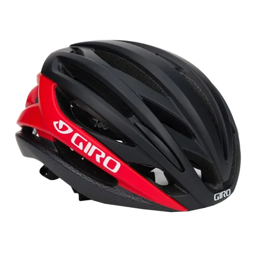 Kask rowerowy Giro Syntax matte black/bright red