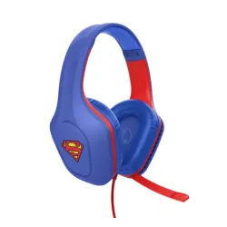 Słuchawki przewodowe z mikrofonem Trust GXT 415SM Nauszne Niebieski Superman