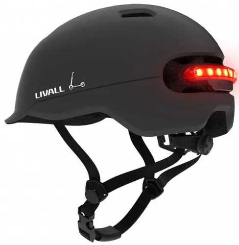 Kask LIVALL C20 Czarny z lampką (rozmiar L)