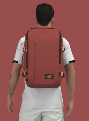Rucsac de mână CabinZero ADV 32 l - roșu sangria