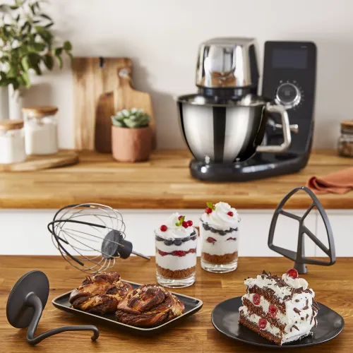 Robot planetarny Tefal I Coach Touch QB951837 1200W Waga Misa z pokrywą 5,5L