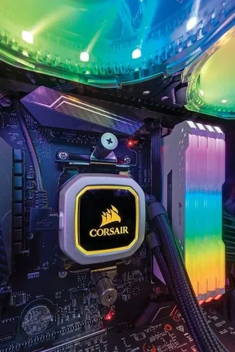 Pamięć Corsair Vengeance RGB PRO, DDR4, 32 GB, 3200MHz, CL16 (CMW32GX4M2E3200C16W)