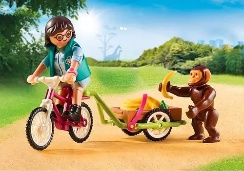 Набор Playmobil Family Fun 709 00 Клиника для животных в зоопарке