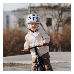 Kask rowerowy dziecięcy Alpina Ximo Flash white flower