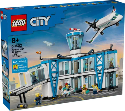 LEGO 60502 City Lotnisko z samolotem