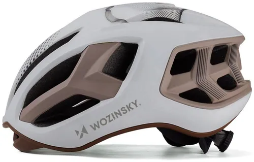 Kask rowerowy WOZINSKY HT-68T Biały Szosowy (rozmiar M)