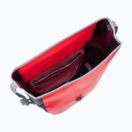 Sakwy rowerowe na bagażnik VAUDE Aqua Back Print Single 24 l red/ black