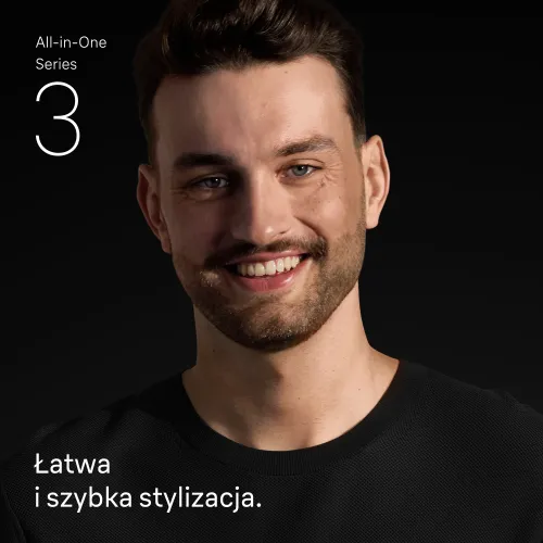 Trymer Braun AIO3560 7 nasadek 50min