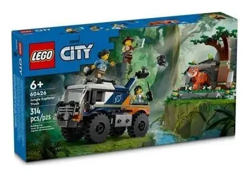 Конструктор LEGO City 60426 родстер исследователя джунглей