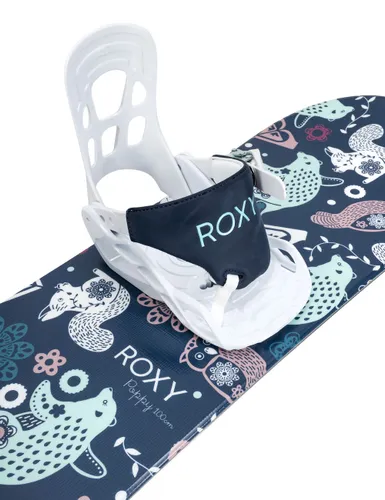 Zestaw snowboardowy Roxy Poppy Package (deska + wiązanie Poppy Speed Strap) - Długość (cm) - 100