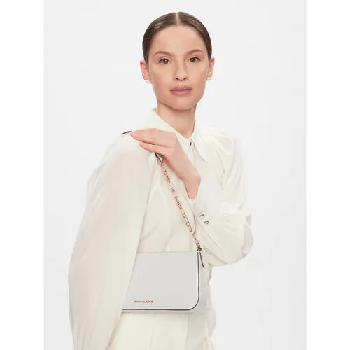 Geanta lui Michael Kors Imperiul 32h3g8ew6l optice alb