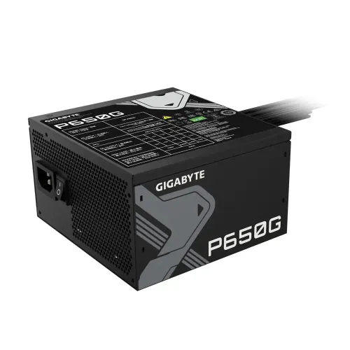 Zasilacz Gigabyte P650G 650W 80+ Gold Czarny