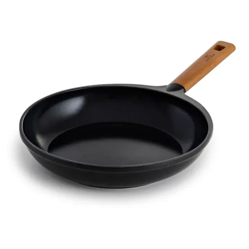 GERLACH Natur 28 cm - patelnia ceramiczna nieprzywierająca z pokrywką