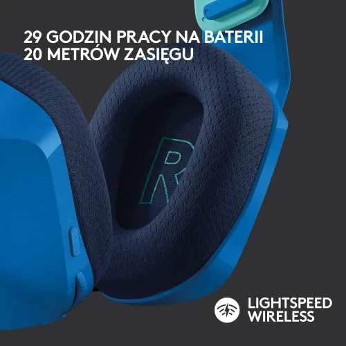 Наушники геймерские / игровые Logitech G733 Lightspeed Синий (981-000943)