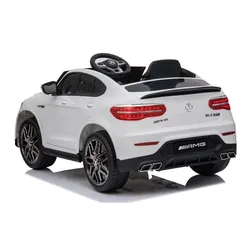 Auto Na Akumulator Dla Dzieci Samochód Mercedes Glc 63S 4X4 Pilot Eva Skóra