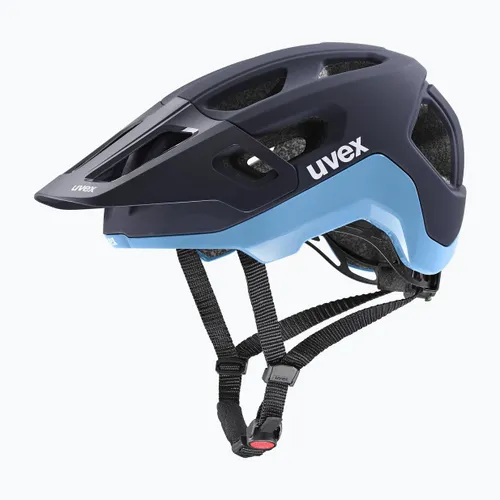 Kask rowerowy UVEX React deep space/azure matt