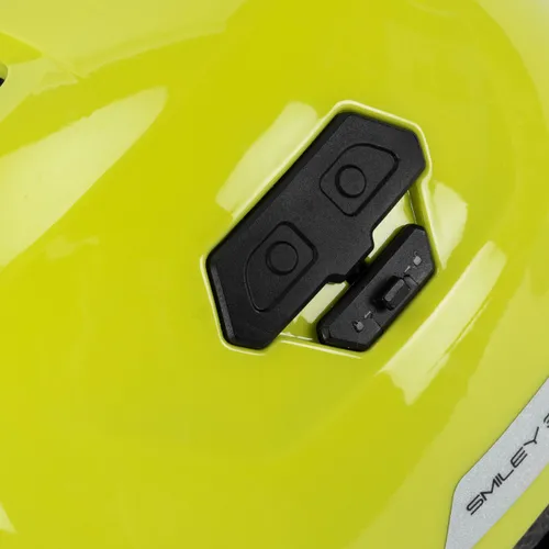 Kask rowerowy dziecięcy ABUS Smiley 3.0 shiny yellow