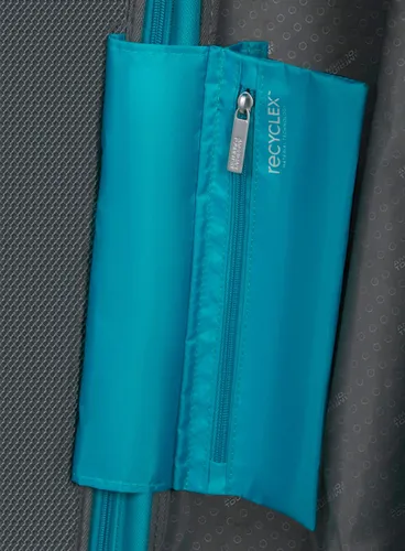 Маленький расширенный чемодан American Tourister StarVibe-verdigris