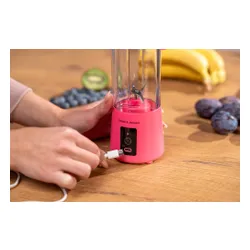 Blender personalny GÖTZE & JENSEN PB940P Różowy Bezprzewodowy + pokrowiec
