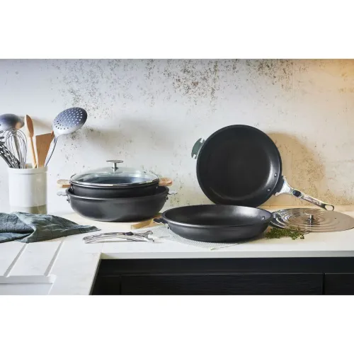 DE BUYER Alchimy Loqy 29 cm - pokrywka do patelni ze stali nierdzewnej