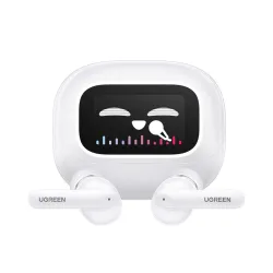 Słuchawki dokanałowe UGREEN EchoBuds HiTune T6 Magic ANC Biały
