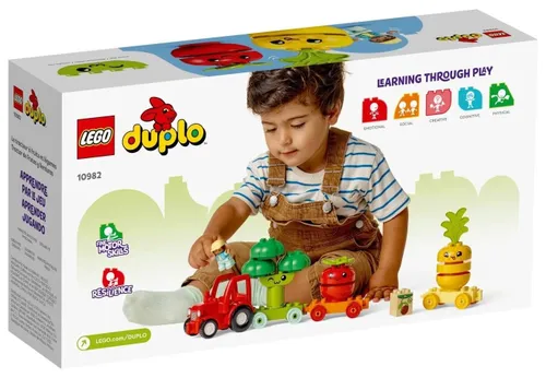 LEGO Duplo 10982 трактор с овощами и фруктами