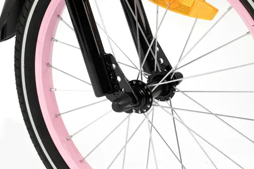 Rower dziecięcy KARBON Jazz 18 cali dla dziewczynki Różowy