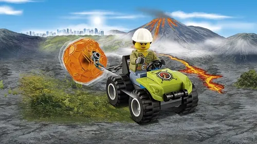 Klocki LEGO City Wulkaniczny łazik 60122