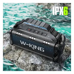 Głośnik mobilny W-KING D8 Czarny