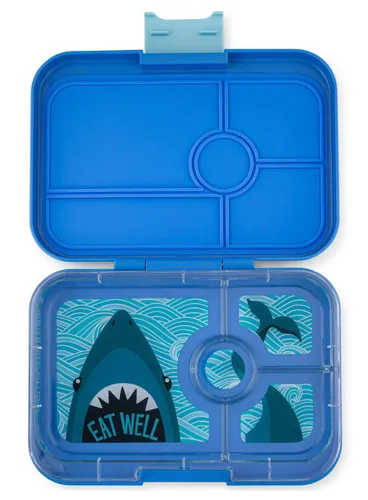 XL Yumbox Tapas 4-true blue / shark öğle Yemeği Kutusu