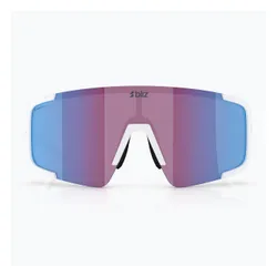 Okulary przeciwsłoneczne Bliz P003 Nano Optics Nordic Light matte white/begonia/violet blue multi