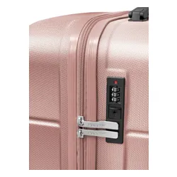 Walizka średnia Puccini Cairo - rose gold