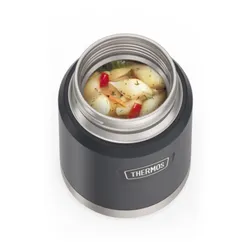 Termos obiadowy z łyżką Thermos Icon Food Jar 0,47 l - granite